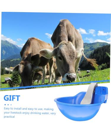 Cabilock Animal Water Dispenser Automatic Water Dispenser Automatic Water Bowl Livestock Water Fountain Livestock Waterer Bowl Float Outlet Water Feeder Drinking Dispenser Farm Feeder - Buy Online on GoSupps.com