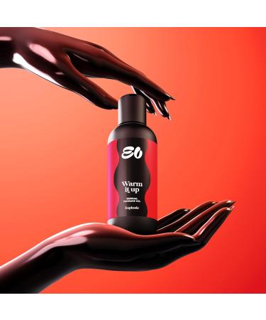 Euphoric Spice It Up! 250ml Warming Massage Oil - Vegan Stain-Free Relaxation Body Oil - Buy Online on GoSupps.com