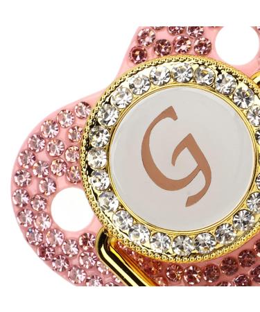 Golden Baby Pacifier - Durable Ergonomic Curved Design Lightweight & Perfect for Home (Letter G) - International Shipping Available - Buy Online on GoSupps.com