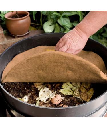 Buy Wurmkast Ceilings - Natural Jute Fiber Mats for Worm Boxes & Subpods | Biodegradable Keeps Moisture & Warmth - Buy Online on GoSupps.com