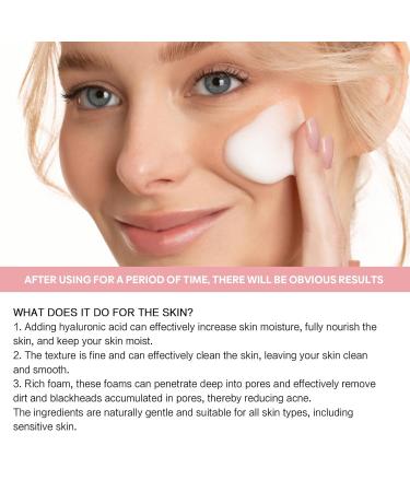 5-in-1 Facial Cleansing Mousse - Deep Cleanse Fade Acne Scars Remove Blackheads & Control Oil Promote Natural Exfoliation(2PCS) - Buy Online on GoSupps.com