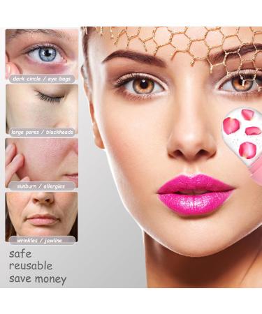 Keepaq Ice Scooter Face Massager - Reusable Silicone Ice Roller for Pores | D-Rosa Skincare Solution - Buy Online on GoSupps.com