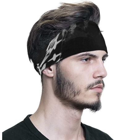 6 Pack Stretchy Sports Headbands for Men - OFFTESTY Moisture Wicking Sweatbands - New Tiedye Design - Buy Online on GoSupps.com