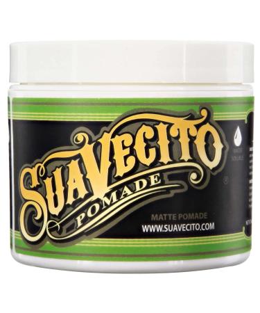 Suavecito Pomade Matte (Shine-Free) Formula 5 oz, 1 Pack - Medium Hold Hair Pomade For Men - Low Shine Matte Hair Paste For Natural Texture Hairstyles 5 Ounce (Pack of 1) Matte