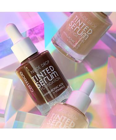 Catrice Nude Drop Tinted Serum Foundation 005W - Long-Lasting Matte & Natural | Vegan Oil-Free Perfume & Alcohol-Free | 30ml (1 Pack) - Buy Online on GoSupps.com