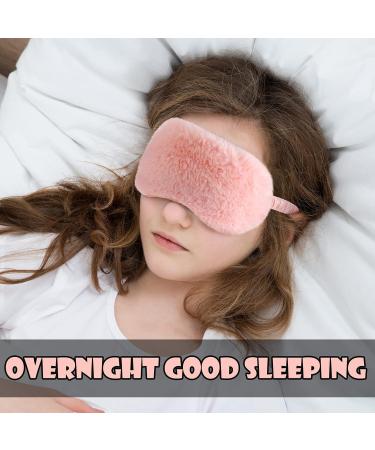 Silk Plush Eye Masks 4 Pack - Comfortable Sleep Mask for Men and Women - Colorful Satin Night Eyeshade Cover - Ideal for Travel and Nap - Solid Fresh Colors - Buy Online on GoSupps.com