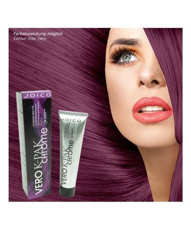 Joico Joico Vero K-PAK Chrome Demi-Permanent V4 Passion Fruit Hair Colour 2 x 60 ml