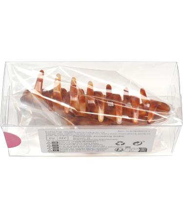 QinGoo Large Acetate Hair Clip Beautiful Women's Hair Clip Headpiece Elegant Hair Accessory (Wine Red) - Buy Online on GoSupps.com