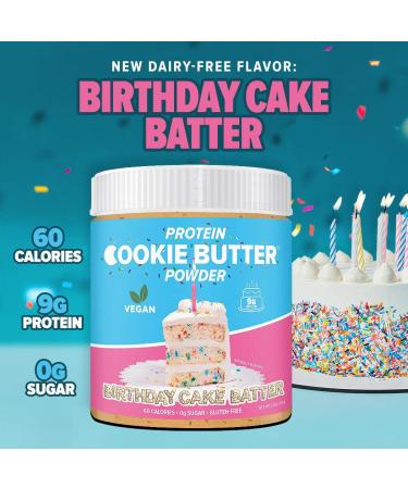 Friendly FACTOR Vegan Birthday Cake Protein Cookie Butter Powder 7.7 Oz - Buy Online on GoSupps.com