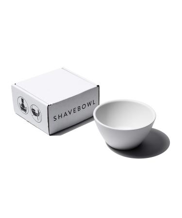 Shaving Bowl / Shaving Cup by SHAVEBOWL (Made in USA) - White