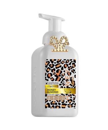 Foaming Hand Soap 17.9 fl oz Moisturizing Hand Soap with Aloe Vera & Essential Oils Alcohol-Free Hand Wash Honey Almond Fragrance Scented Hand Wash for Kitchen or Bathroom Free Swarovski Bracelet - Buy Online on GoSupps.com