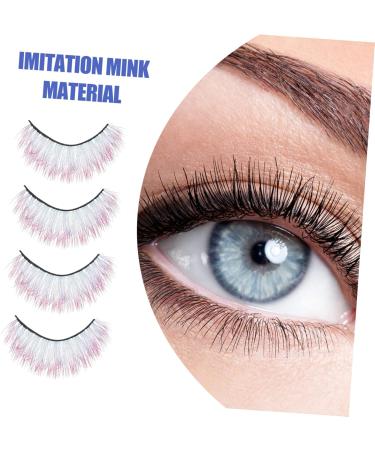 Angoily 25 Pairs Colored False Eyelashes Upper Lower A Madea Halloween Cosplay Lashes Halloween False Eyelashes Halloween Eyelashes Dramatic Multicolor Eyelash Box 3d Imitation - Buy Online on GoSupps.com