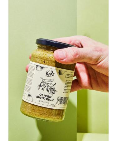 KoRo - Green Olive Spread 350g - Buy Online on GoSupps.com