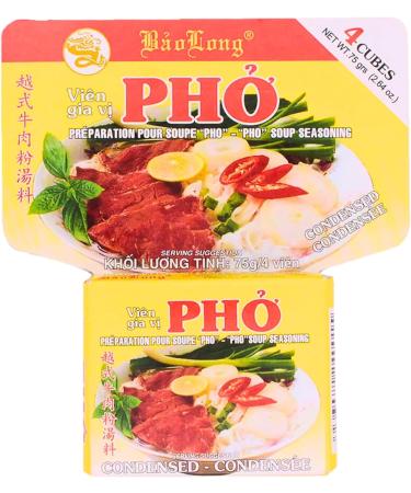 Bao Long Vietnamese Beef Pho Soup 75g (Pack of 12) Beef Pack of 12 - Buy Online on GoSupps.com