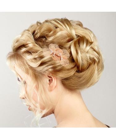 Baluue Flower Hair Comb Retro Hair Side Comb Bride Wedding Hair Comb Clips Flower Pearl Hairpins Headpiece for Women Wedding Prom - Buy Online on GoSupps.com