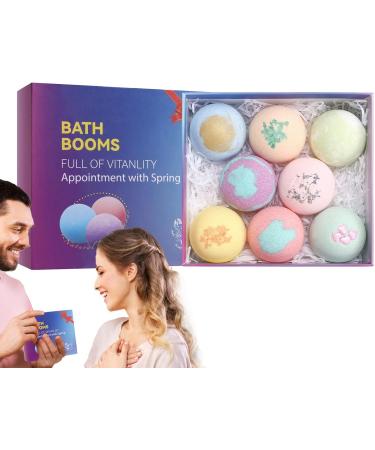 Natural Shower Steamers Spa-Inspired Stocking Stuffers Aromatic Shower Bombs 8-Piece Aromatherapy Spa Bombs Set Handmade Spa Delights Bubble Bath Shower Bombs Set - Buy Online on GoSupps.com