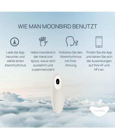 Moonbird Breathing & Meditation Device - Sleep Aid for Adults | Stress Reduction & Fear Relief | Soft White for Improved Sleep - Buy Online on GoSupps.com