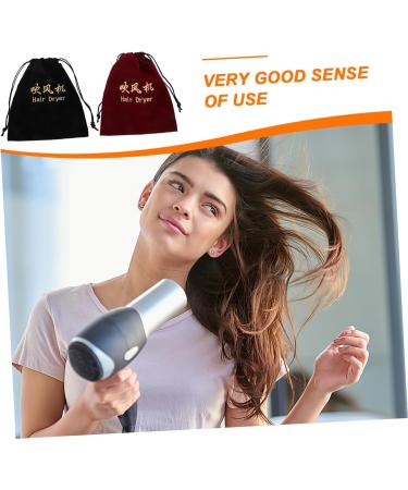 Happyyami 4 Pcs Hair Dryer Storage Bag Storage Supplies Travel Portable 26x23x0.5cmx3pcs Assorted Colorx3pcs - Buy Online on GoSupps.com