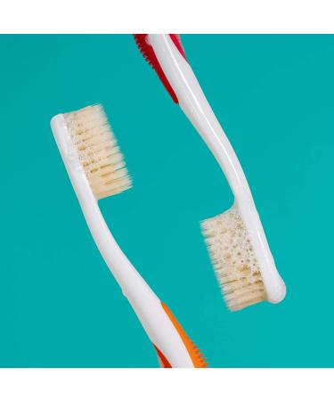MOUTHWATCHERS Manual Toothbrushes - 20 Count - Floss Bristle Silver - Clean Teeth, Doctor-Designed - Buy Online on GoSupps.com