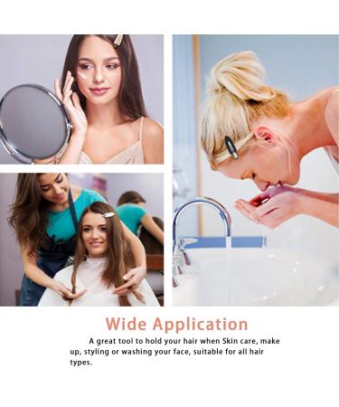 Buy 12-Piece Seamless Hair Clips - No Bending Hair Pins for Effortless Hair Styling in 3 Colors - Buy Online on GoSupps.com