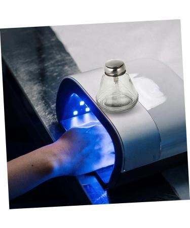 FOMIYES Press Glass Dispenser Nail Gel Polish Remover Liquid Dispenser Nail Salon Supplies Nail Clean Bottle Liquid Bottle Anti-static Stainless Steel Nail Polish Remover - Buy Online on GoSupps.com