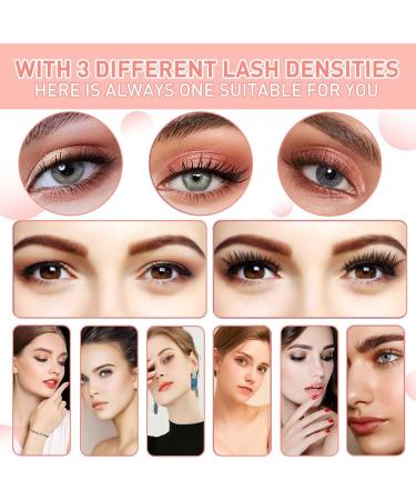 Magnetic Eyelashes Natural 8 Pairs 3d Magnetic Eyelashes Magnetic Magnet Natural Magnetized Lashes Waterproof Reusable Eyelash Generic Set Gift Box Thick - Buy Online on GoSupps.com