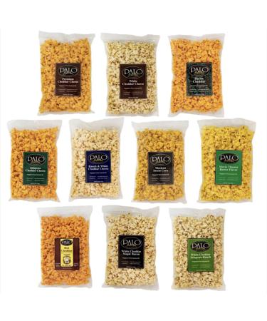 Palo Popcorn Gourmet Cheddar Cheese Popcorn Snacks, Gluten Free, Pick 6 Custom Variety Pack, 6-ounce bags (Pack of 6)