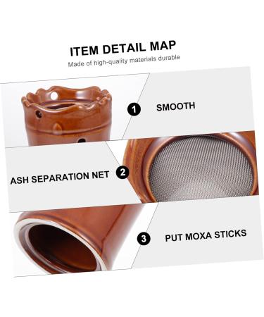 Beaupretty Moxibustion Cup | Portable Ceramic Moxa Heating Tool for Personal Care - Buy Online on GoSupps.com