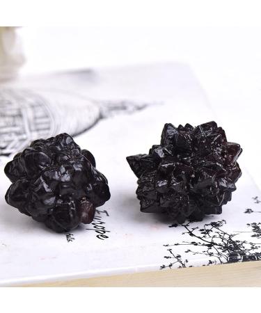 Natural Stone Cluster Type Raw Crystals Specimen Rough Sample Ornamental Collection Quartz Home Decor Gift 1Pcs Carbonado Cluster Rocks - Buy Online on GoSupps.com