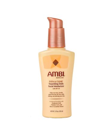 Ambi Even & Clear Daily Facial Moisturizer SPF 30 Helps Even Tone Skin Softening Sun Protection Hyaluronic Acid Aloe Aloe Vera Gel Sensitive Skin Fragrance Free  3.5 Ounce - Buy Online on GoSupps.com