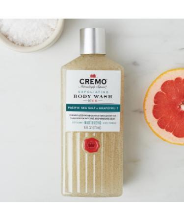 Cremo Exfoliating Pacific Sea Salt & Grapefruit Body Wash - 16 Fl Oz (2-Pack) - Buy Online on GoSupps.com