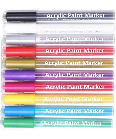 10 Pcs Nail Art Painting Pen 3D Painted Nail Drawing Pen Set Nail Polish Pens Fine Tip Nail Paint Line Pen Quick Dry Waterproof Nail Paint Tool for Nail Art 10 Colors - Buy Online on GoSupps.com