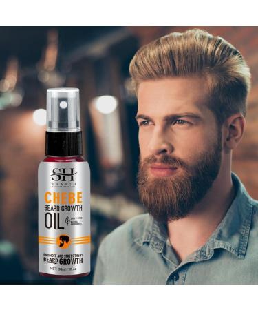 Bartwuchs Oil - Moisturizing Beard Care Fluid for Men | Softens & Promotes Facial Hair Growth | 1 fl. oz - Hamagi - Buy Online on GoSupps.com