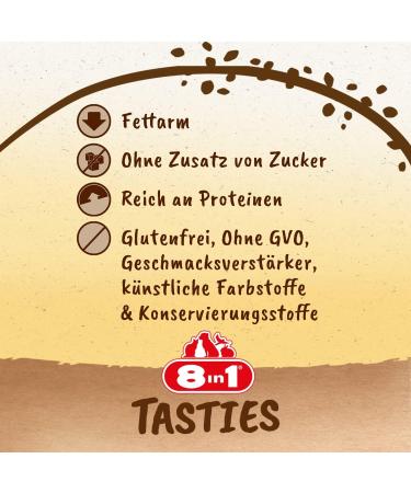8in1 Tasties Chicken Fillets Dog Snack - Grain-Free Treats for Healthy Dogs | 85g International Shipping - Buy Online on GoSupps.com