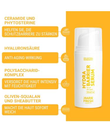Marie Fresh Cosmetics Combo Pack | Deep Cleaning Balm & Hydra Barrier Serum | Hyaluronic Acid for All Skin Types | Essential Skin Care Routine - Buy Online on GoSupps.com