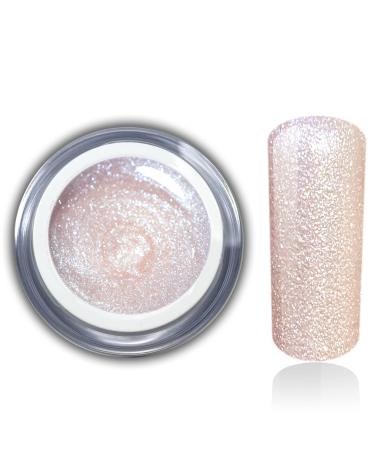Glitter gel Searose Rose light pink colour gel nail gel UV LED gel gel nails RM Beautynails 1x5ml (1 pack) - Buy Online on GoSupps.com