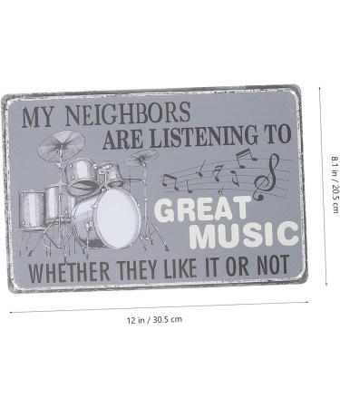 Artibetter Tin Painting Out Door Decor Metal Poster Retro Poster Home Sign Wall Decor Wall Coffee Tin Sign Man - Buy Online on GoSupps.com