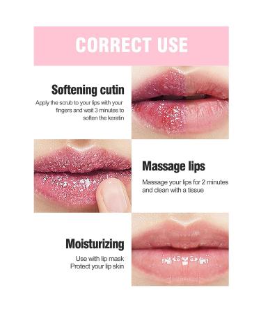 Buy Double Effect Lip Scrub & Sleeping Mask - Overnight Moisturizing Lip Repair Balm for Soft Smooth Lips | International Shipping Available - Buy Online on GoSupps.com