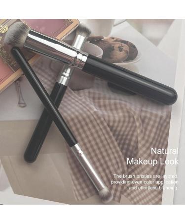 3-Piece Foundation Contour Brush Set | Kabuki Brushes for Liquid Cream & Powder Makeup | Includes Under Eye & Mini Concealer Brushes - Shop Now - Buy Online on GoSupps.com