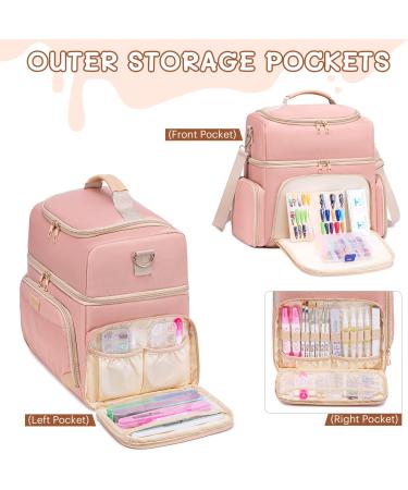 Vessgra Nail Polish Organizer Bag Pink Modern - Buy Online on GoSupps.com