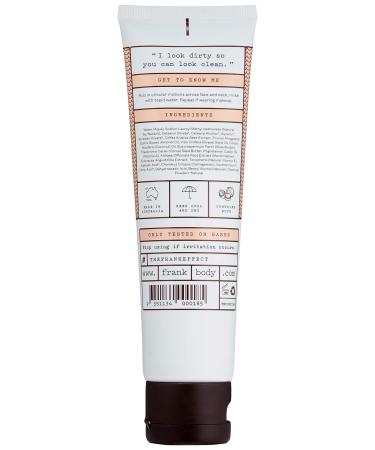 Frank Body Creamy Face Cleanser 3.38oz - Hydrating Charcoal Cleanser for Acne | Removes Makeup & Impurities | Activated Charcoal, Coffee Seed Extract & Grapeseed Oil | 100ml - Buy Online on GoSupps.com