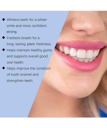 ZLHHRZJX Niacinamide Whitening Toothpaste Intensive Whitening Toothpaste for Sensitive Teeth Natural Stain Removal & Fresh Breath Naturally Whitens Teeth for Healthier and Whiter Teeth 1 piece - Buy Online on GoSupps.com