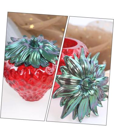 STOBOK 3 Sets Strawberry Storage Mold Resin Crafts Epoxy Candle Molds Silicone Fruit Jar Mould Fruit Jar Mold Silicone Molding Silicone Mold Fruit Pot Fruit Pot Mould DIY Material Bottle - Buy Online on GoSupps.com