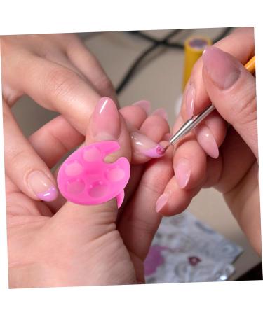 20 Pi ces Palette de M lange pour Vernis Ongles avec Anneaux R glables Palette Ovale Mini pour Peinture Pr cise et Mixage Gel Accessoire Manucure pour Nail Art et - Buy Online on GoSupps.com