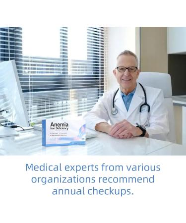 Iron Deficiency Anemia Home Test Kit Highly Accurate Easy to Read and use 2 Test - Buy Online on GoSupps.com