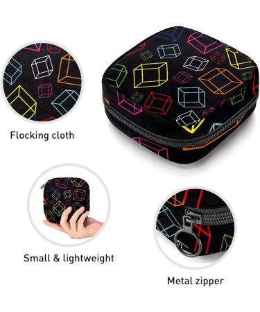 Buy Women's Bonds Storage Pockets Stillpad Keeper - Portable Black Pattern Period Kit Bag for Women & Girls - Buy Online on GoSupps.com