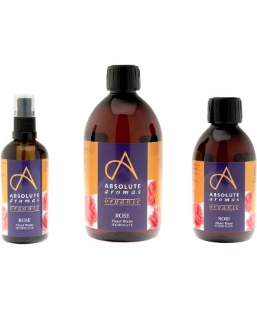 Absolute Aromas Certified Organic Bulgarian Rose Water - 100% Pure Natural Nourishing and Hydrating Facial Toner - A Sweet and Versatile Floral Water Suitable for All Skin Types (500ml) rose 100 ml (Pack of 1) - Buy Online on GoSupps.com