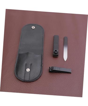 FRCOLOR Art fingernail Clippers Nail Manicure Tool Nail File Tool Nail Clippers Manicure Nail Art Tool Manicure Clipper toenail Clippers Toe Nail Pusher Stainless Clippers 10.3*7CM Black - Buy Online on GoSupps.com