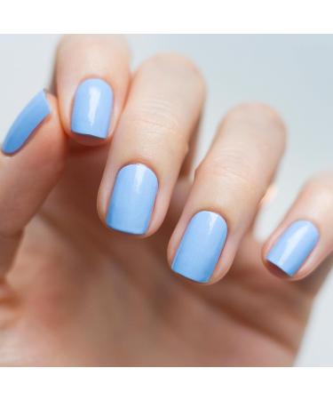 AVOA Beauty Nail Foil - Baby Blues Pastel Nail Wraps | Long-Lasting Self-Adhesive Nail Art | 16 Thin Designs for Easy Application - Buy Online on GoSupps.com