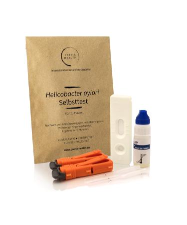Patris Health - Helicobacter pylori self-test - blood test to screen for stomach infection